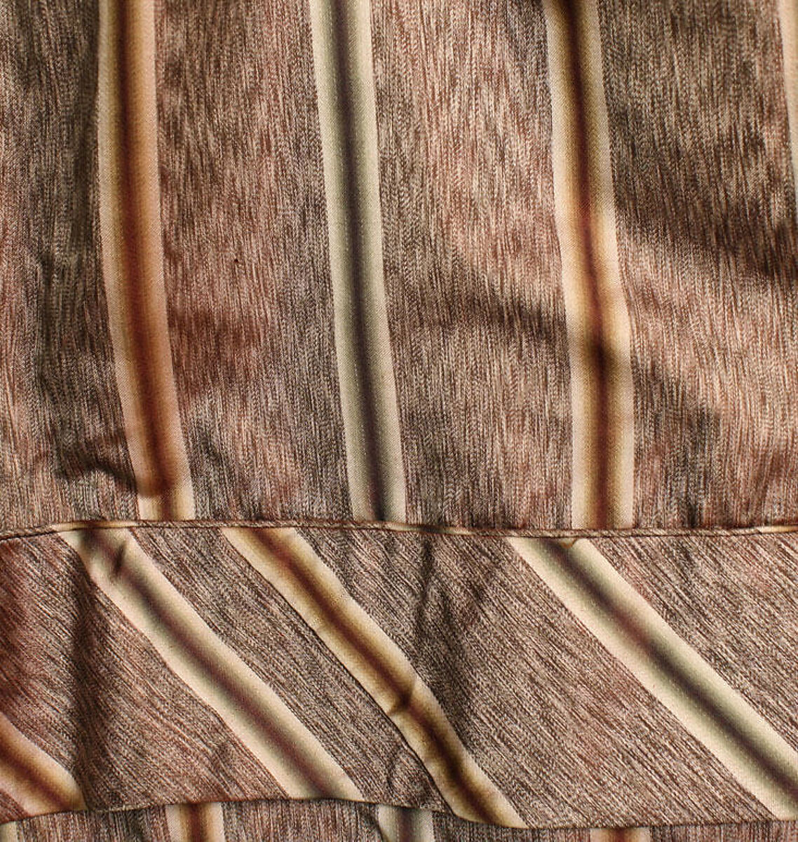 Dress, silk, American