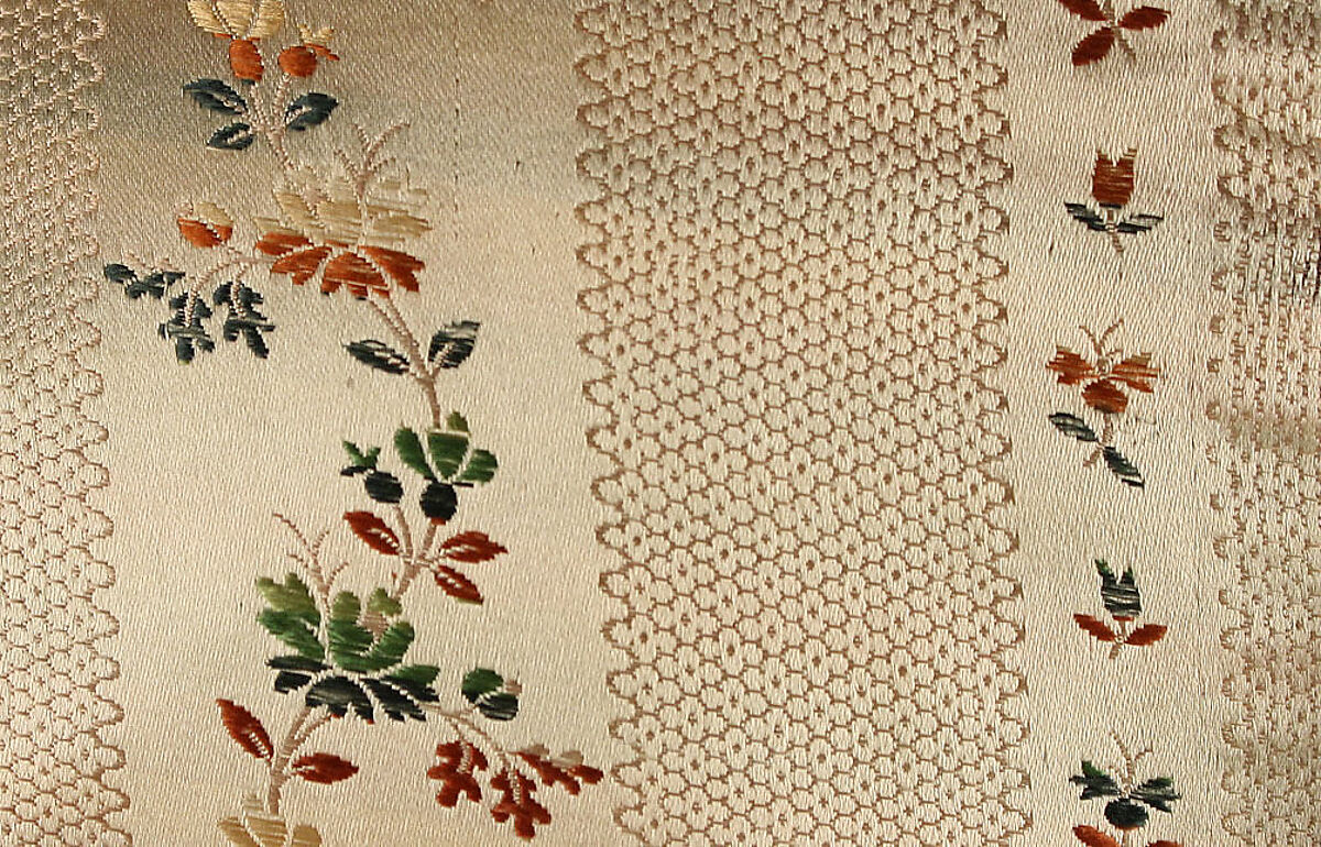 Dress, silk, American