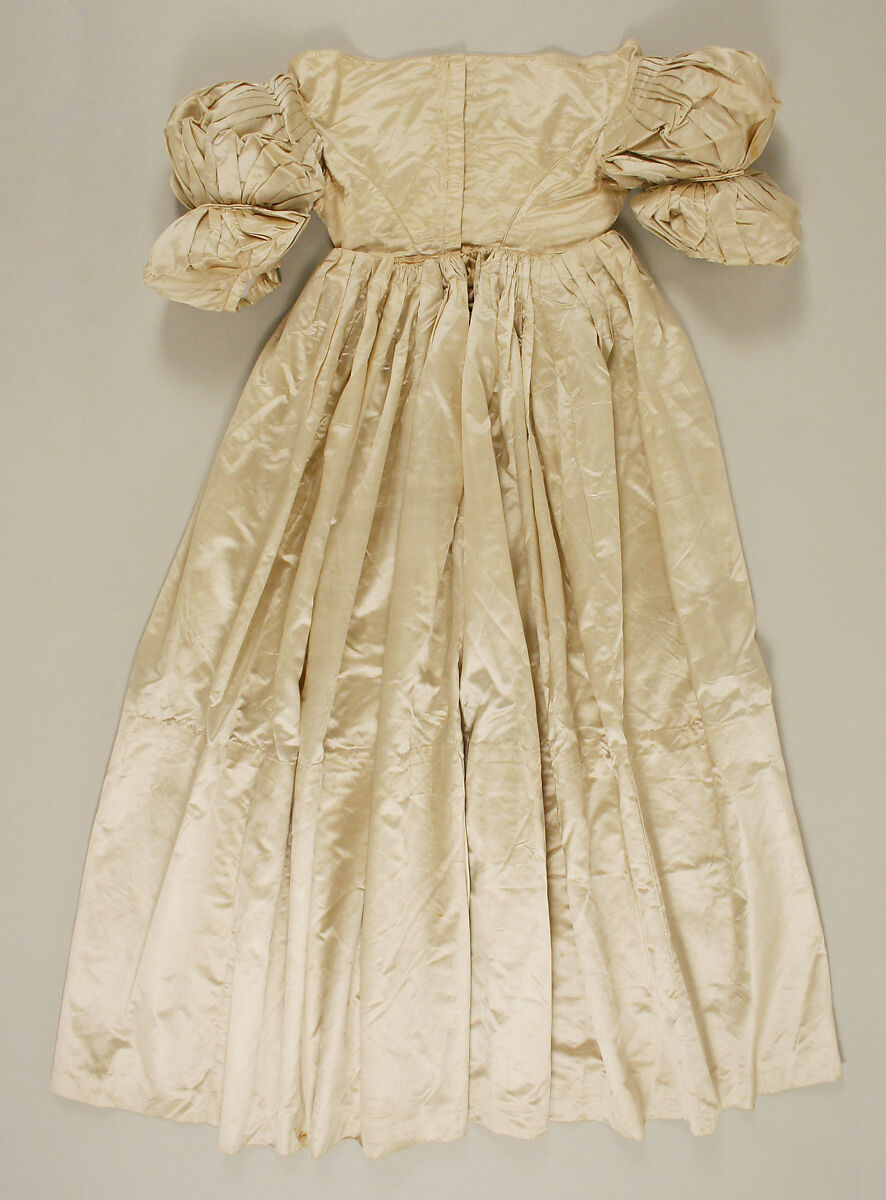 Dress, silk, American