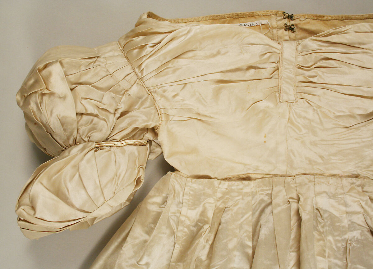 Dress, silk, American