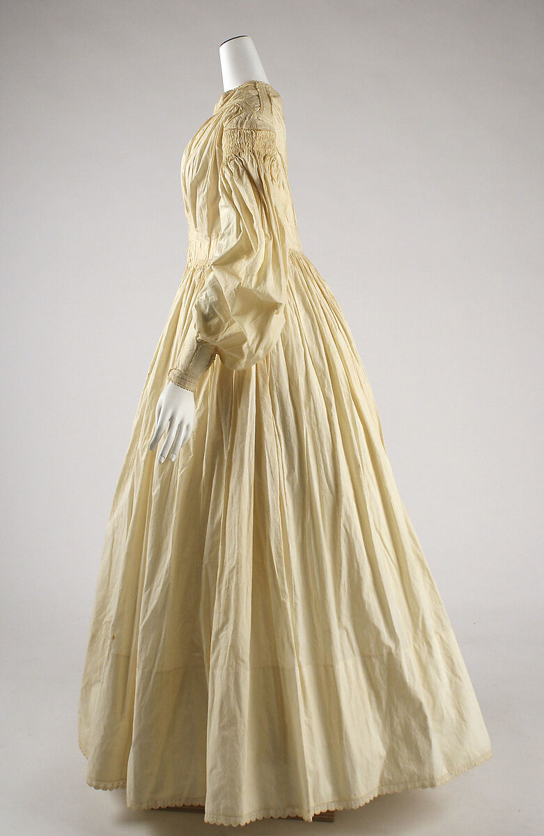 Dress, cotton, American or European