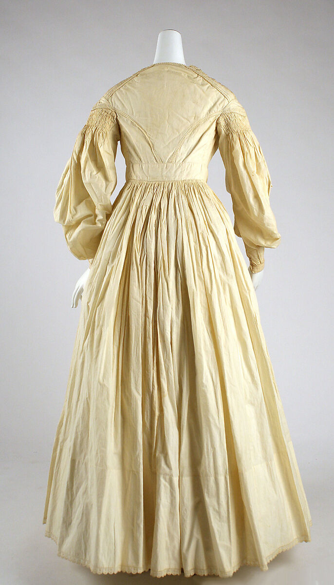 Dress, cotton, American or European