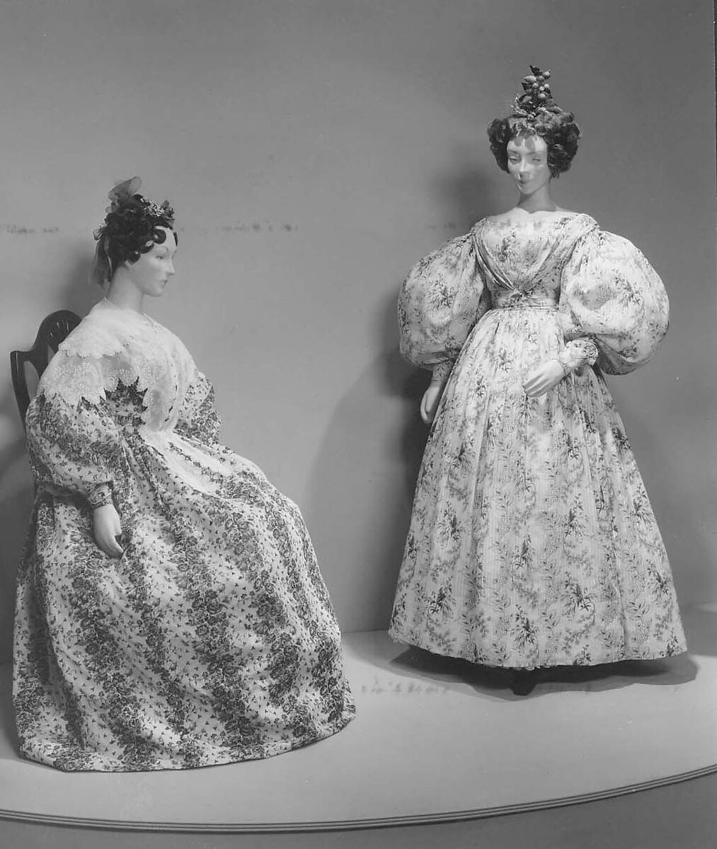 Dress, cotton, American or European