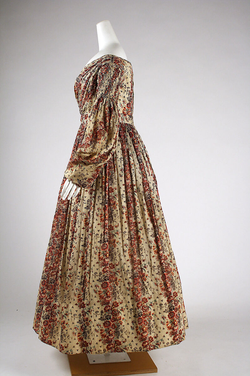 Dress, cotton, American or European