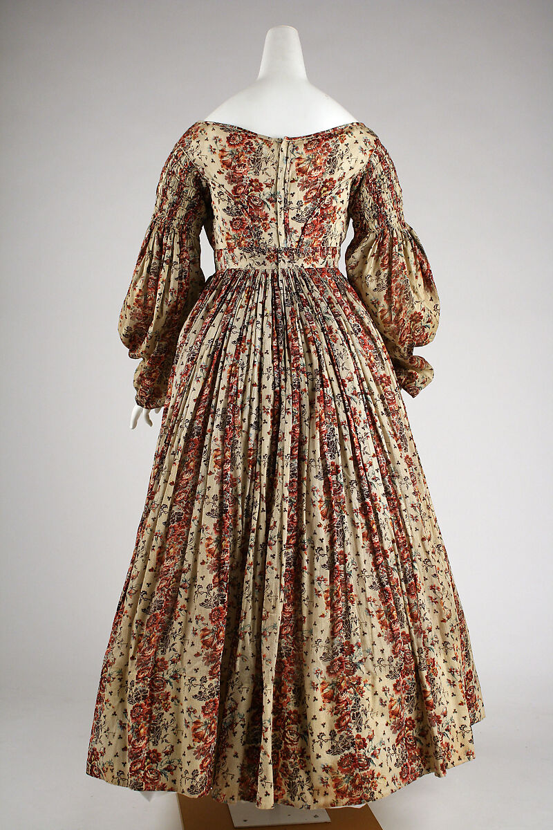 Dress, cotton, American or European