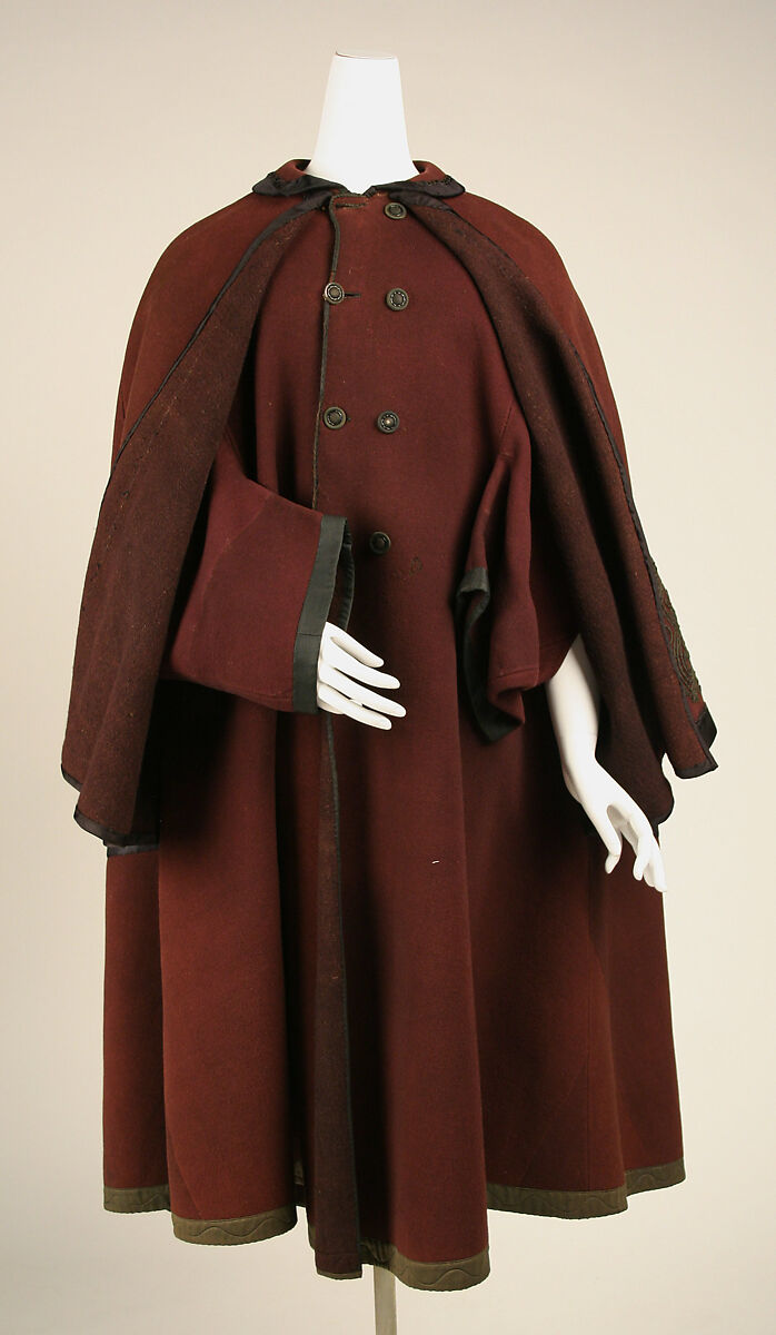 Cloak, jet, American or European