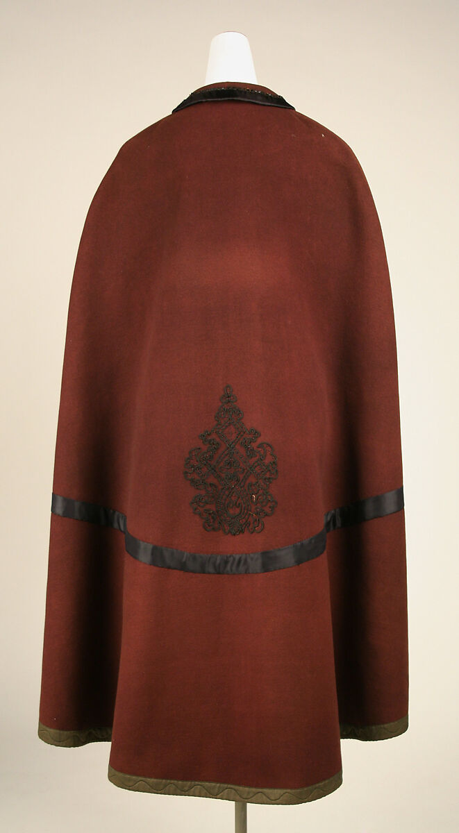 Cloak, jet, American or European