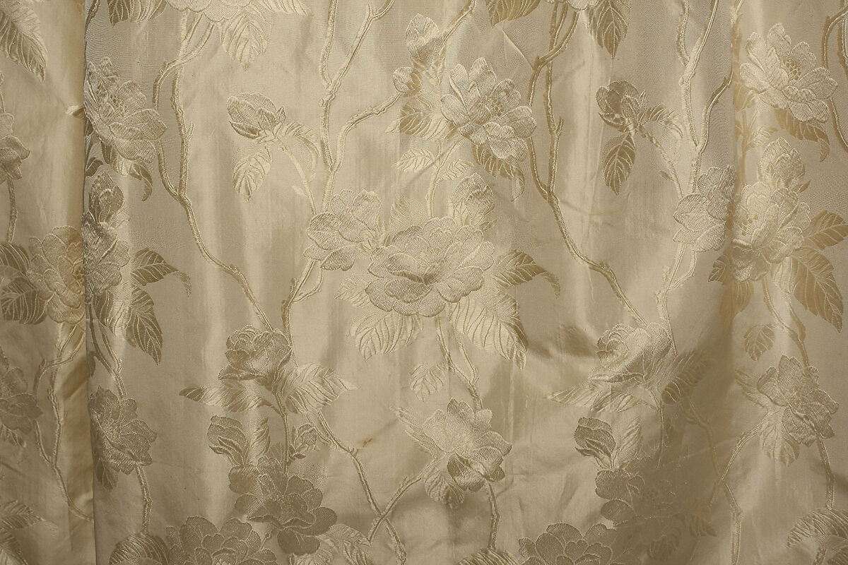 Evening ensemble, silk, British