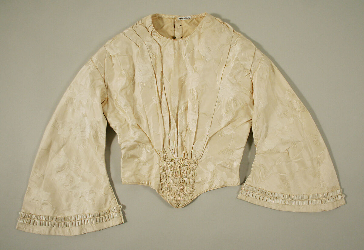Evening ensemble, silk, British