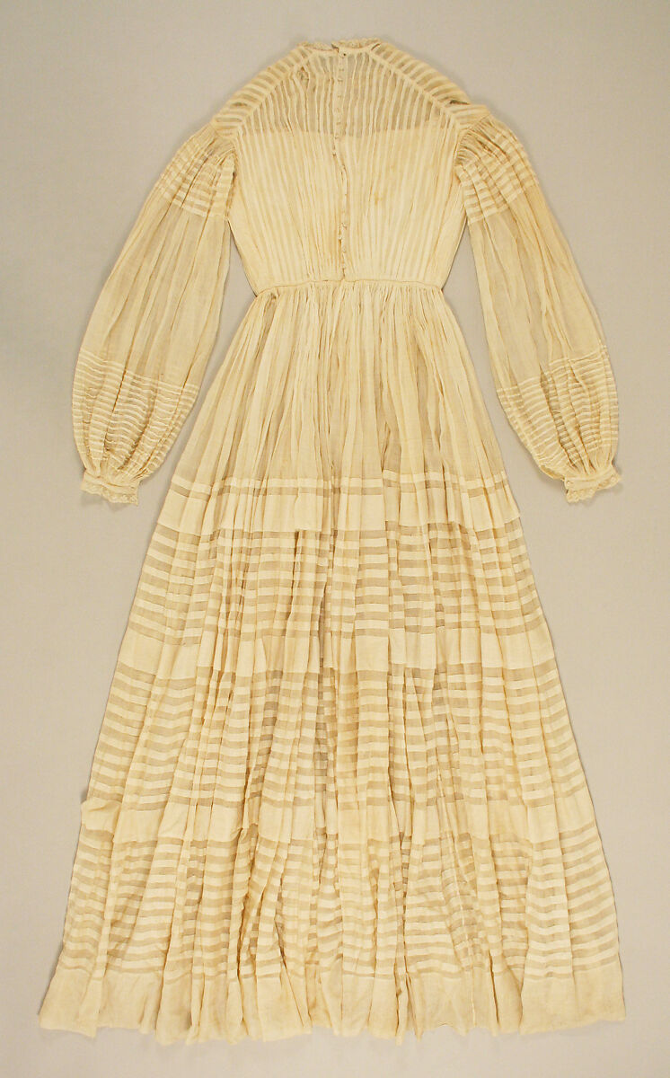 Dress, cotton, American or European