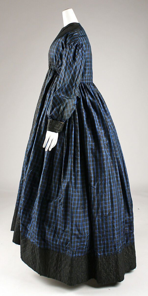 Robe, silk, American