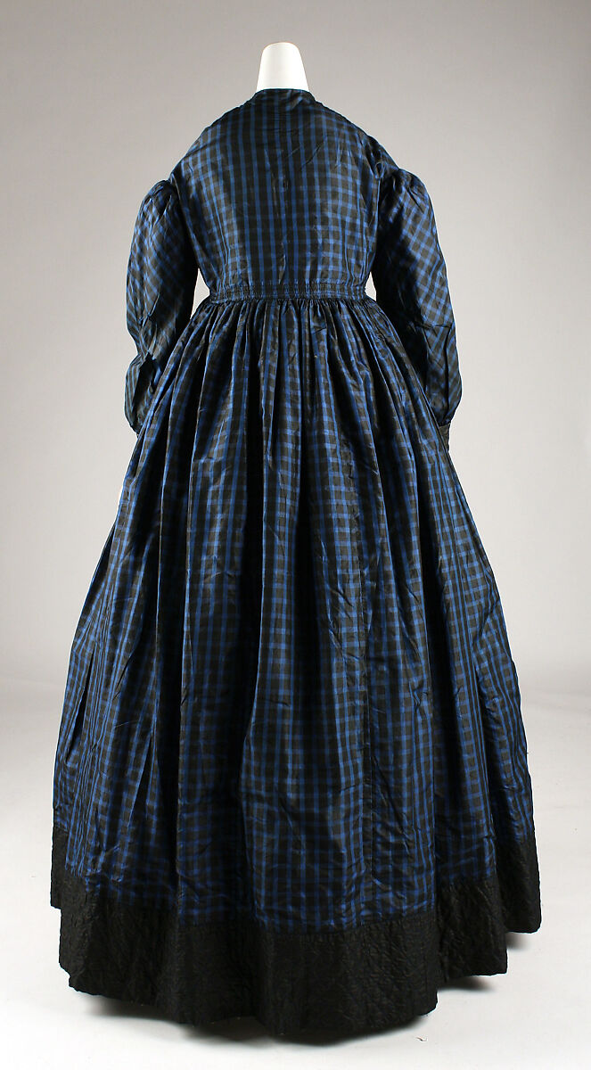 Robe, silk, American