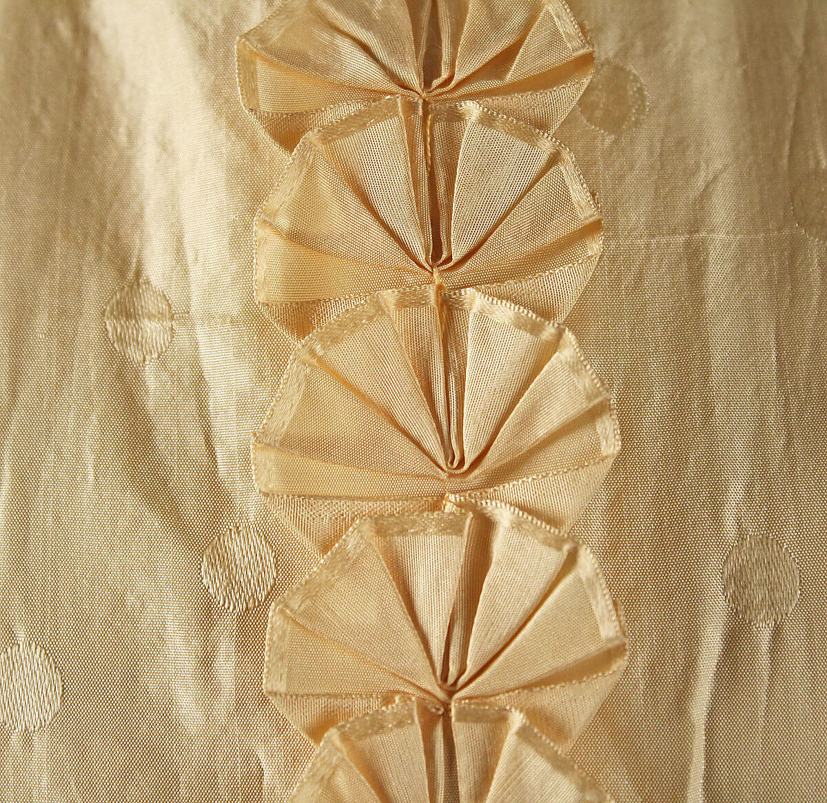 Dinner dress, silk, American