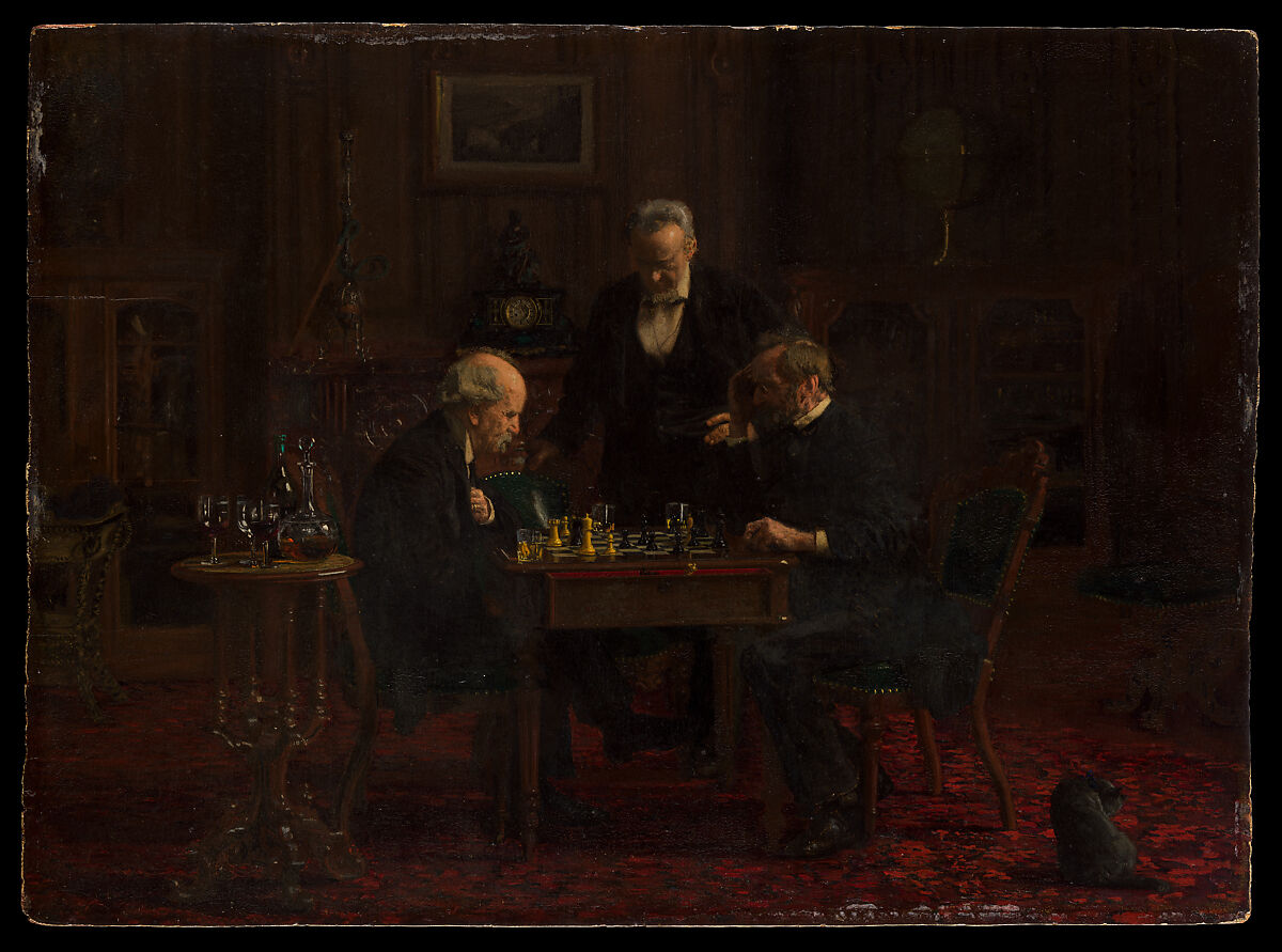 The Chess Players  Gallerie dell'Accademia di Venezia