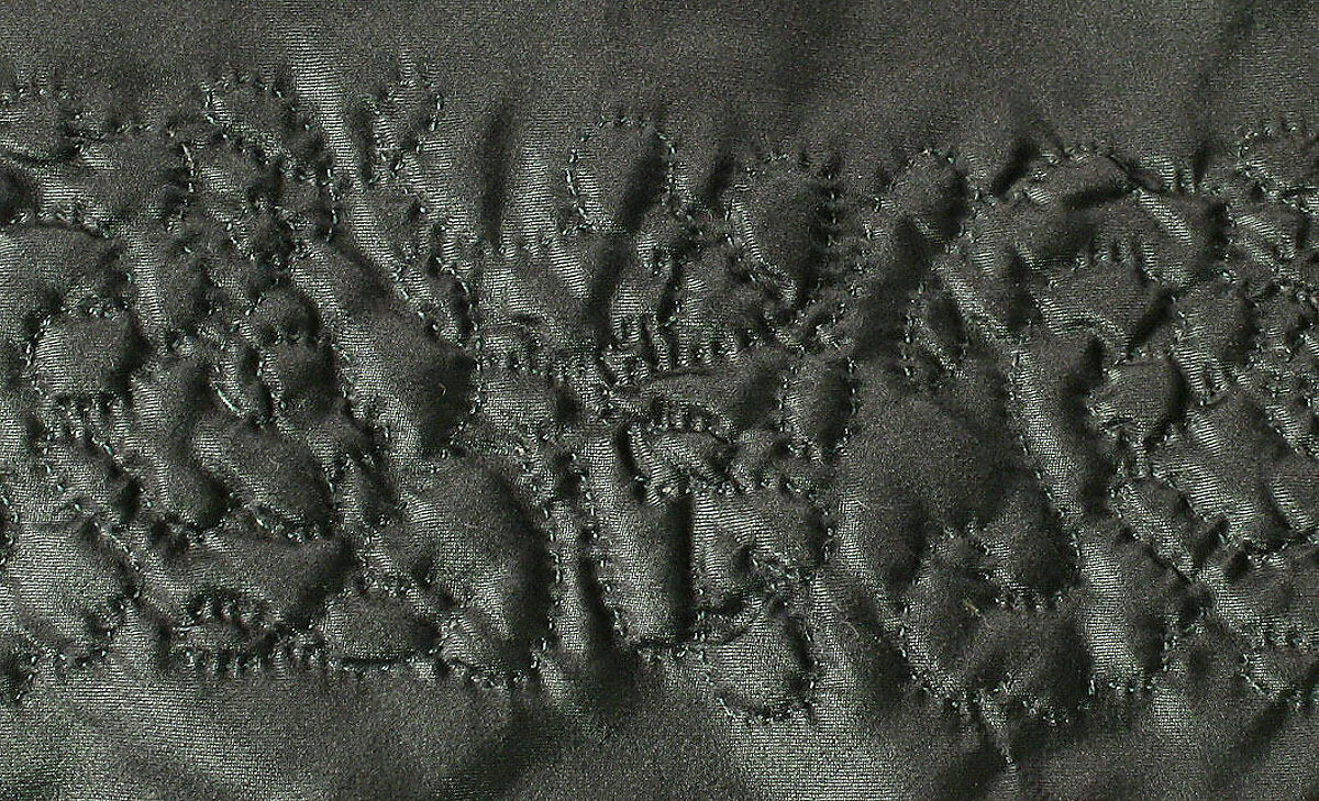 Mantle, silk, American