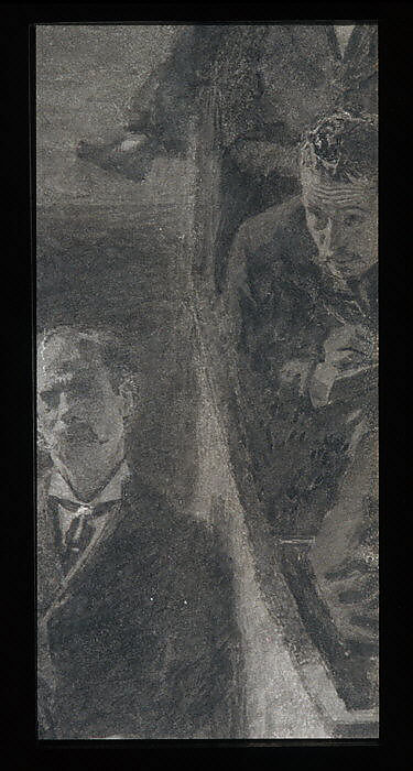 The Gross Clinic, Thomas Eakins (American, Philadelphia, Pennsylvania 1844–1916 Philadelphia, Pennsylvania), India ink and watercolor on cardboard, American
