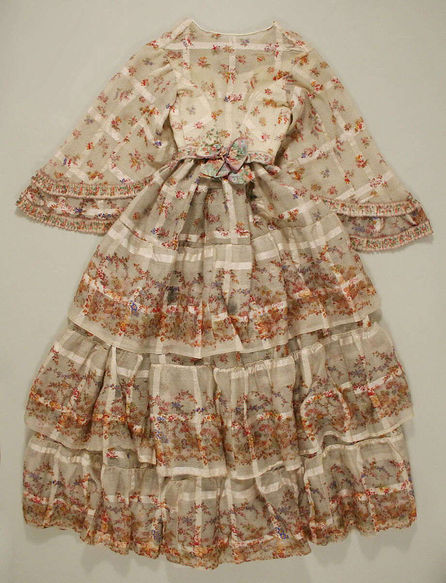 Dress, wool, European