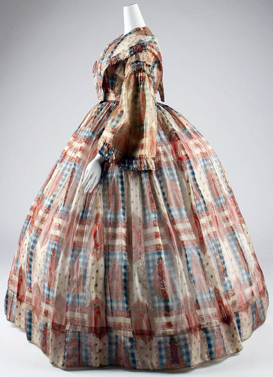 Ensemble, silk, American