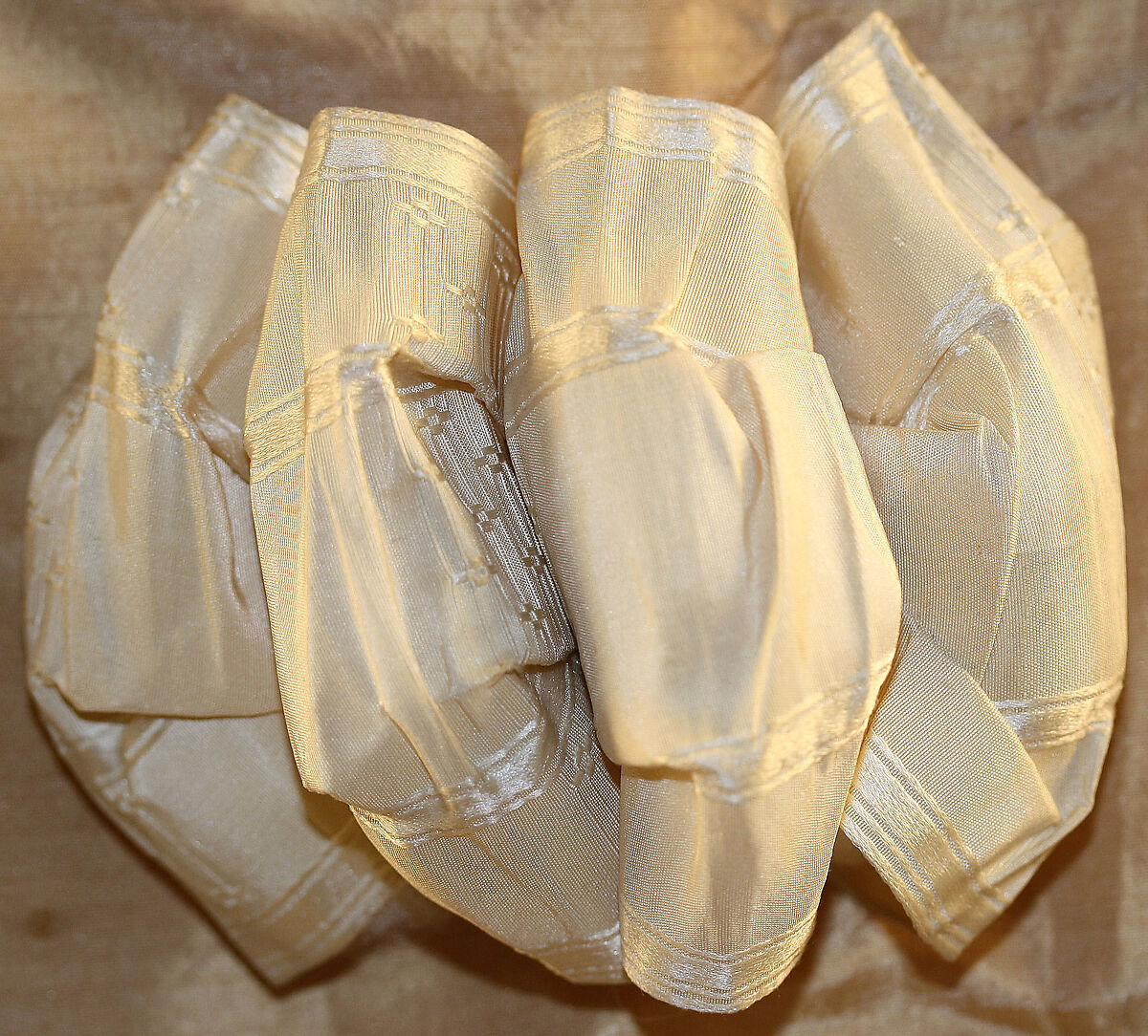 Dress, silk, American