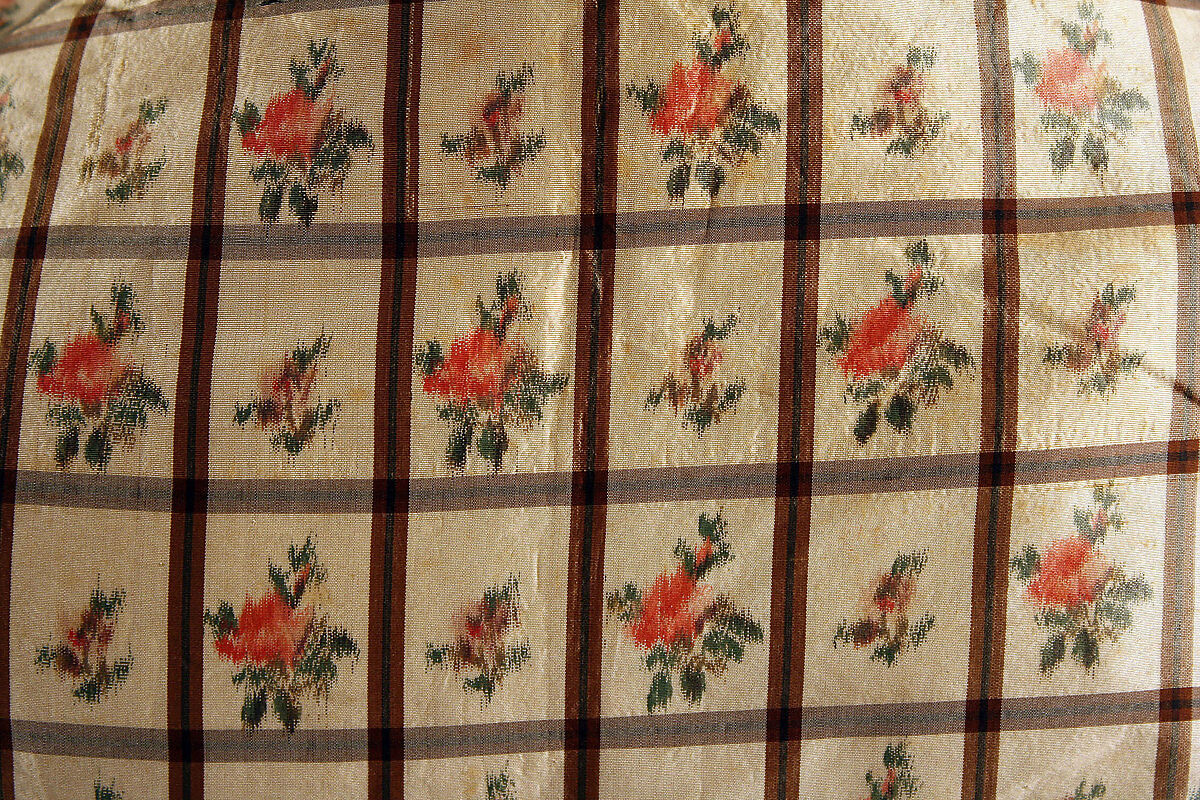 Ensemble, silk, probably British