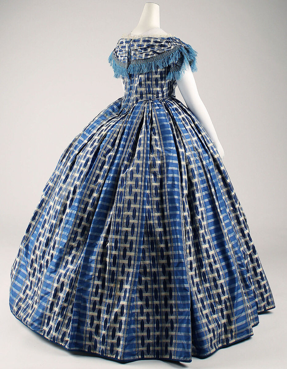 Evening ensemble, silk, American