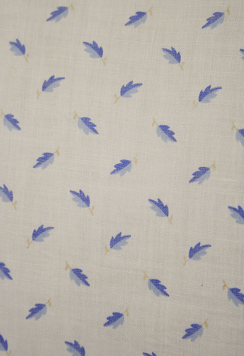 Morning dress, cotton, American