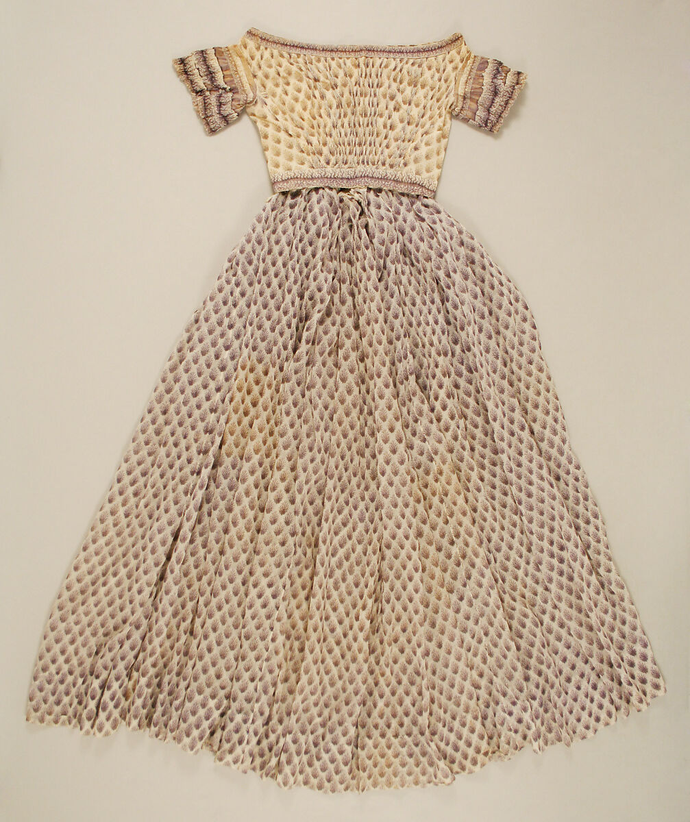 Dress, cotton, American 