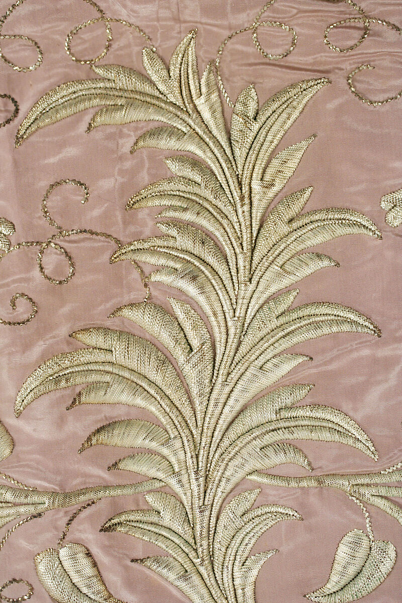 Train, silk, French