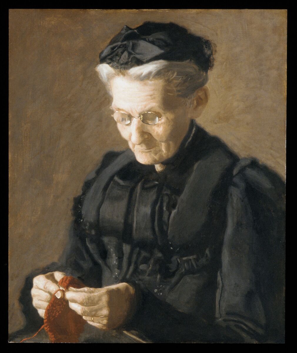 Mrs. Mary Arthur, Thomas Eakins (American, Philadelphia, Pennsylvania 1844–1916 Philadelphia, Pennsylvania), Oil on canvas, American 