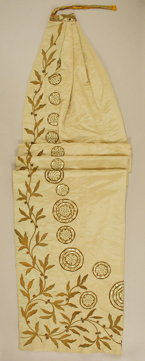 Court train, silk, Austrian 