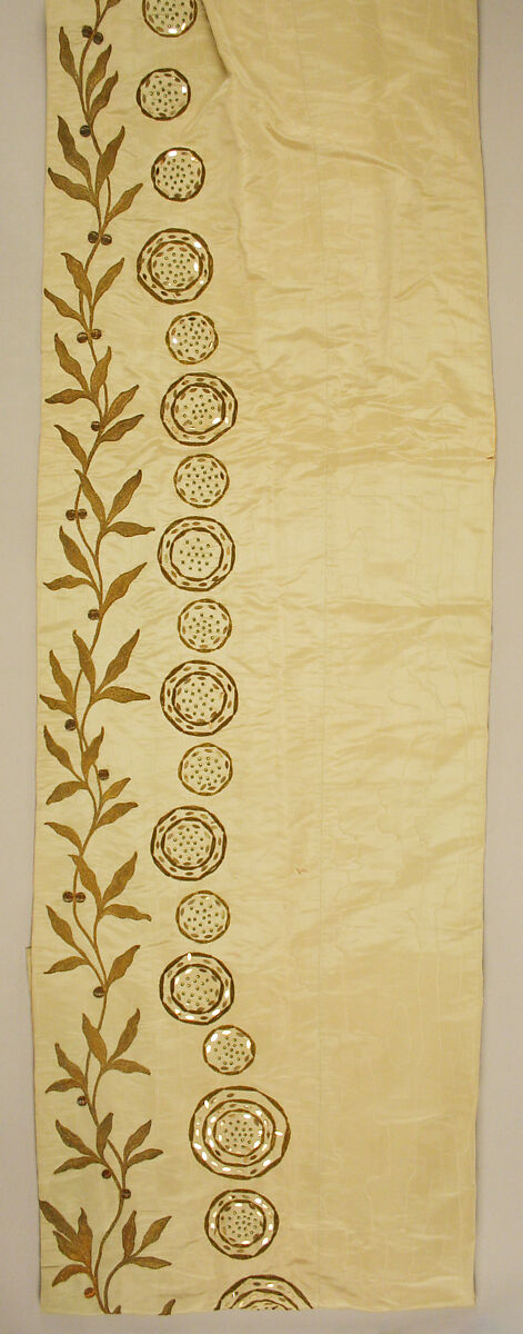Court train, silk, Austrian