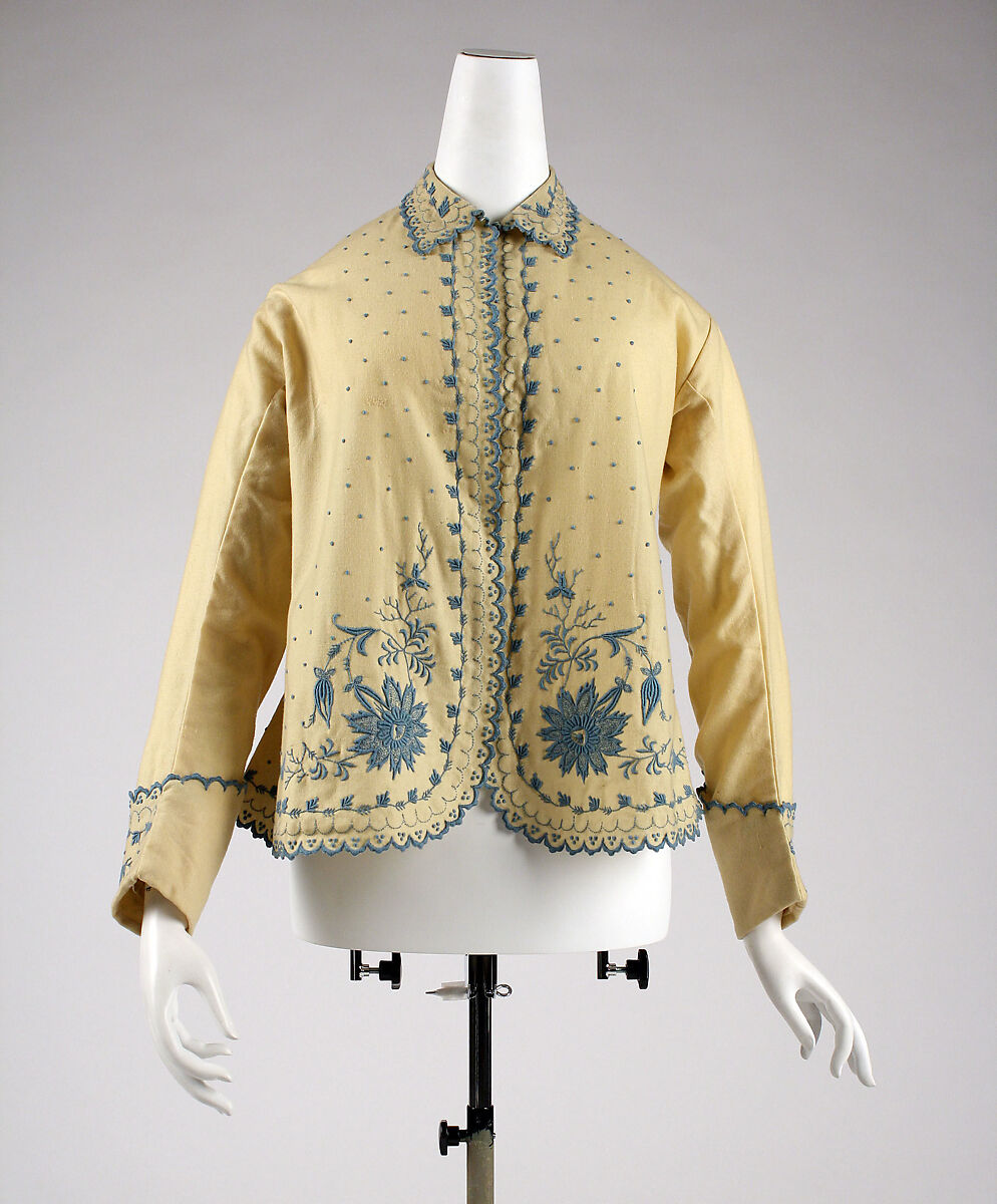 Bed jacket, wool, American 