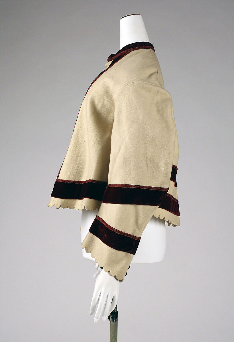 Jacket, wool, silk, British