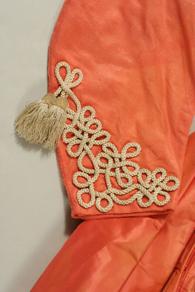 Dress, silk, American