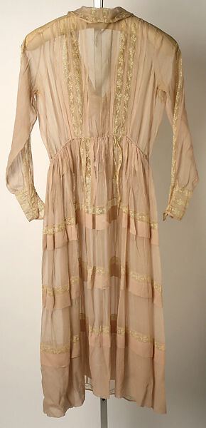 Afternoon dress, Lucile Ltd., New York (American, 1910–1932), silk, American