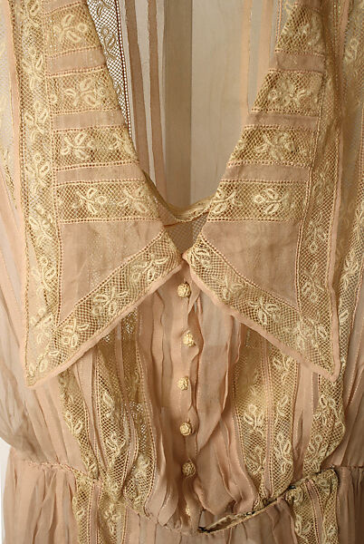Afternoon dress, Lucile Ltd., New York (American, 1910–1932), silk, American