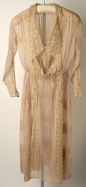 Afternoon dress, Lucile Ltd., New York (American, 1910–1932), silk, American 