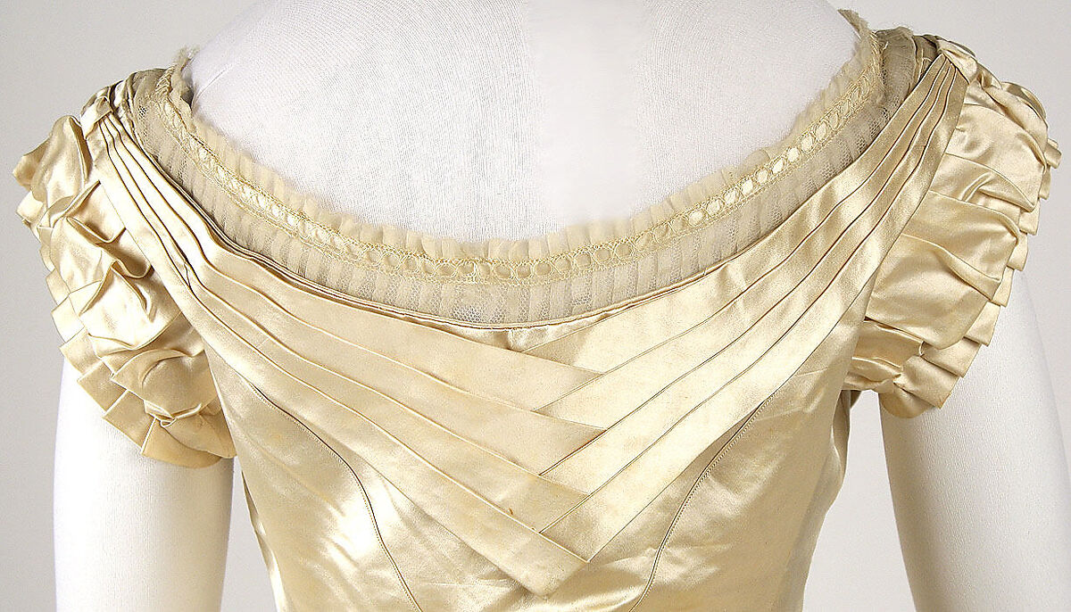 Ball gown, silk, French