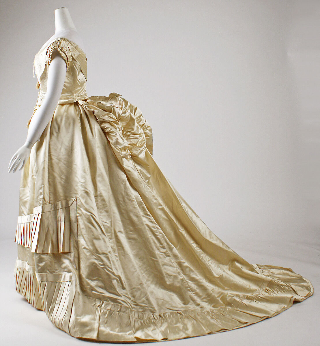 Ball gown, silk, French