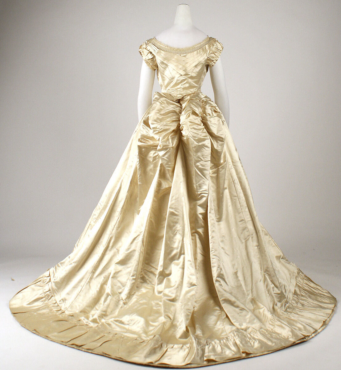 Ball gown, silk, French