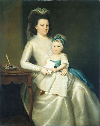 Lady Williams and Child