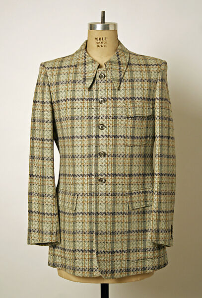Jacket, House of Balmain (French, founded 1945), wool, French 