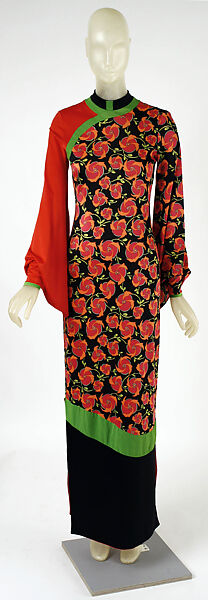 Dress, Giorgio di Sant&#39;Angelo (American, born Italy, 1933–1989), synthetic, American 