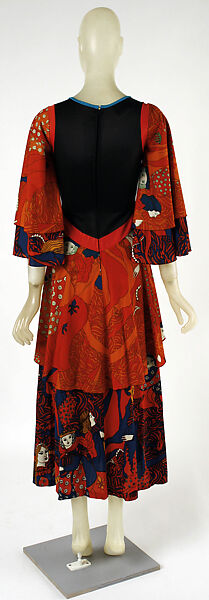 "Medieval Dress", Giorgio di Sant'Angelo (American, born Italy, 1933–1989), synthetic, American