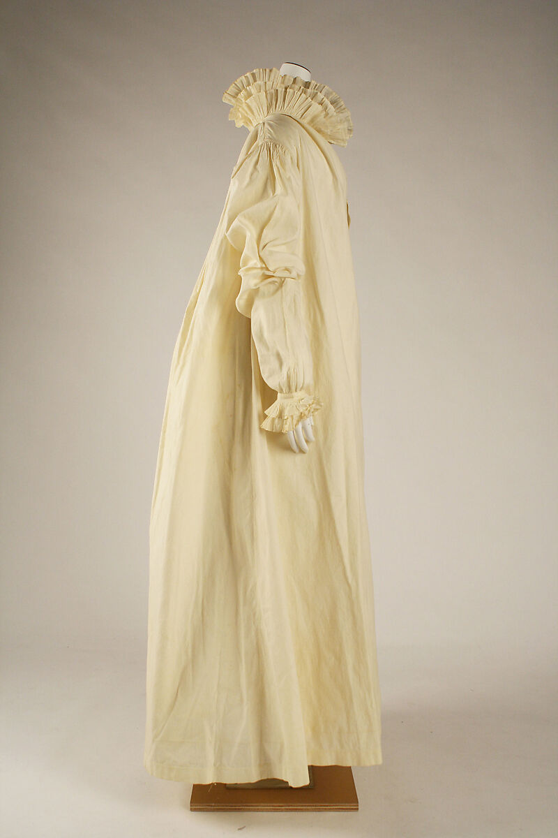 Morning dress, linen, American or European