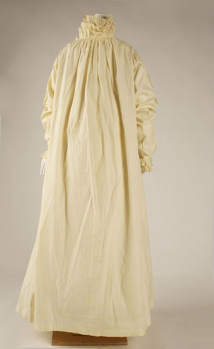 Morning dress, linen, American or European