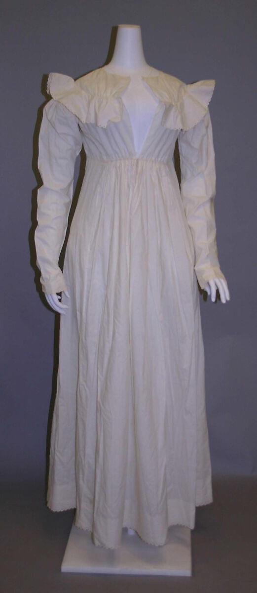 Dress, cotton, American 