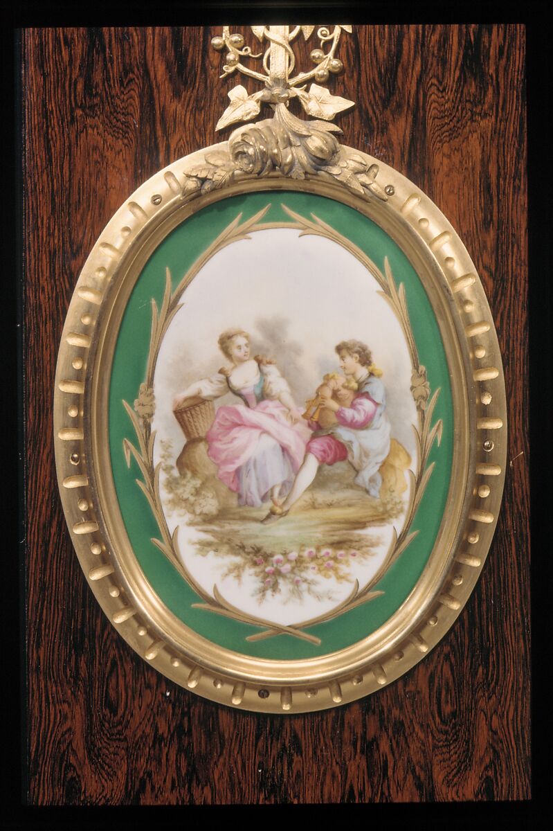 Cabinet, Alexander Roux (1813–1886), Rosewood, tulipwood, cherry, poplar, pine, American