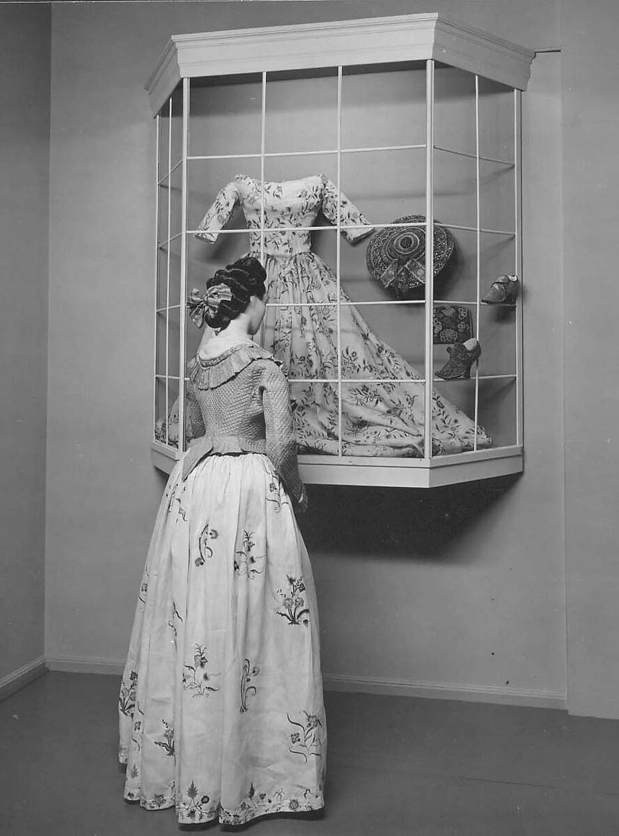 Spencer, silk, probably French