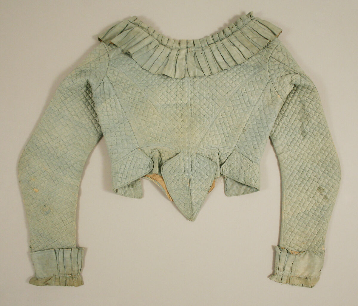 Spencer, silk, probably French